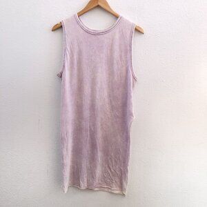 NWT INTIMATELY By FREE PEOPLE Sleeveless Lavender Side Slits Top XS Size